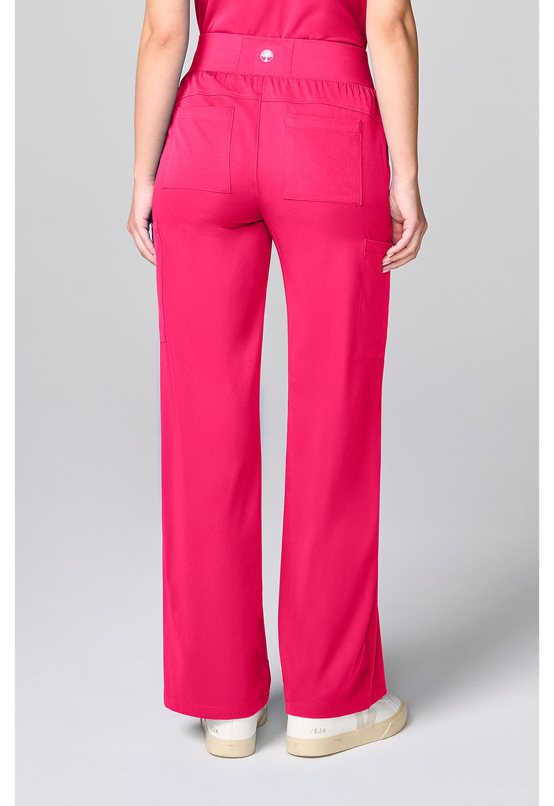 Carnation Pink - Wide Leg Pant – Regular (Back)