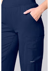 Navy - Wide Leg Pant – Regular (View 3)