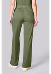 Olive - Wide Leg Pant – Regular (Back)