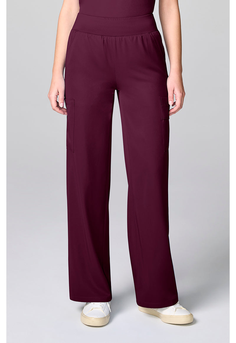 Wine - Wide Leg Pant – Regular