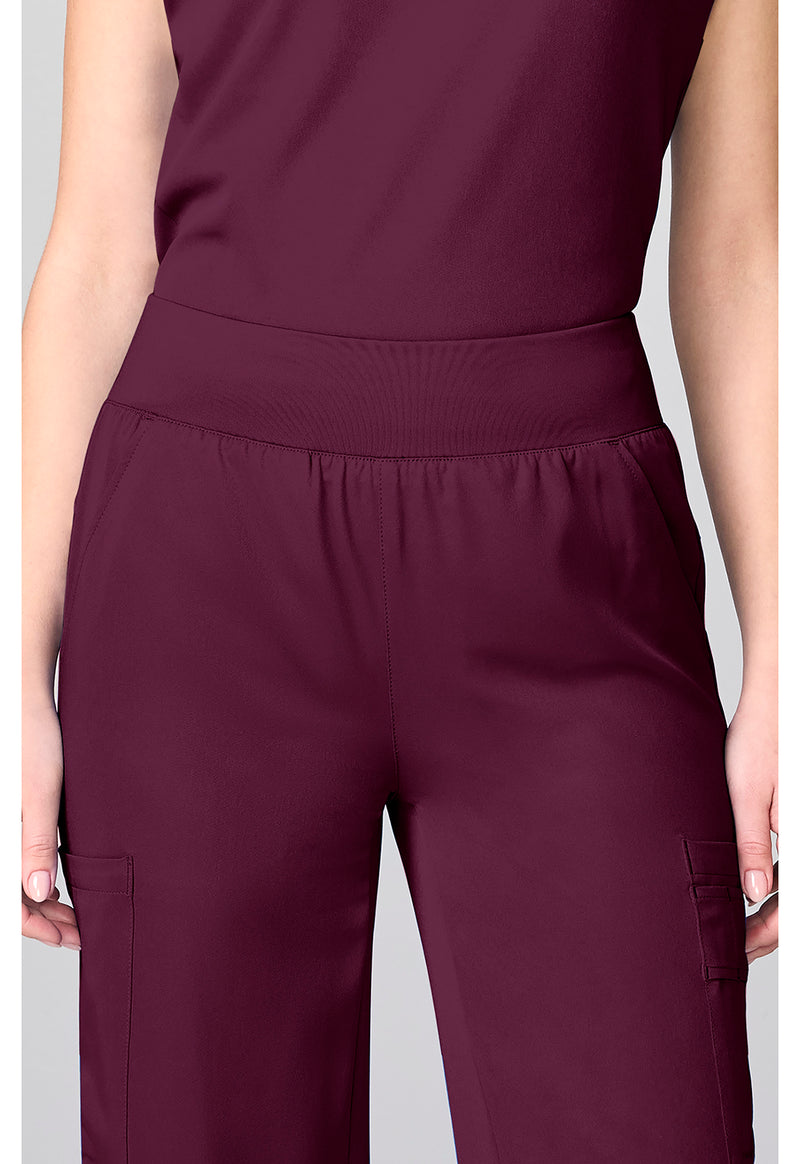 Wine - Wide Leg Pant – Regular (View 3)