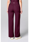 Wine - Wide Leg Pant – Regular (Back)