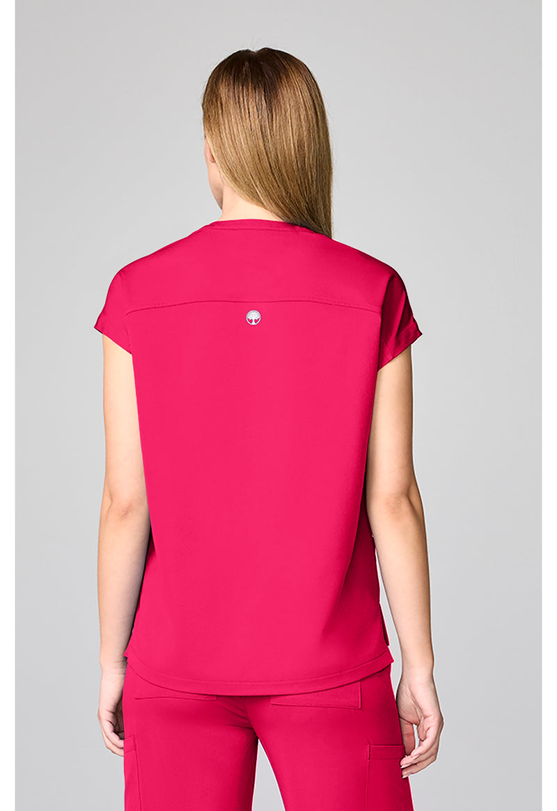 Carnation Pink - Dolman Top (Back)