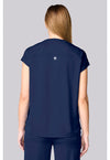 Navy - Dolman Top (Back)