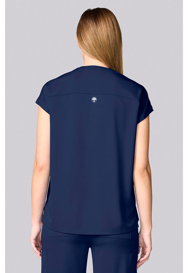 Navy - Dolman Top (Back)