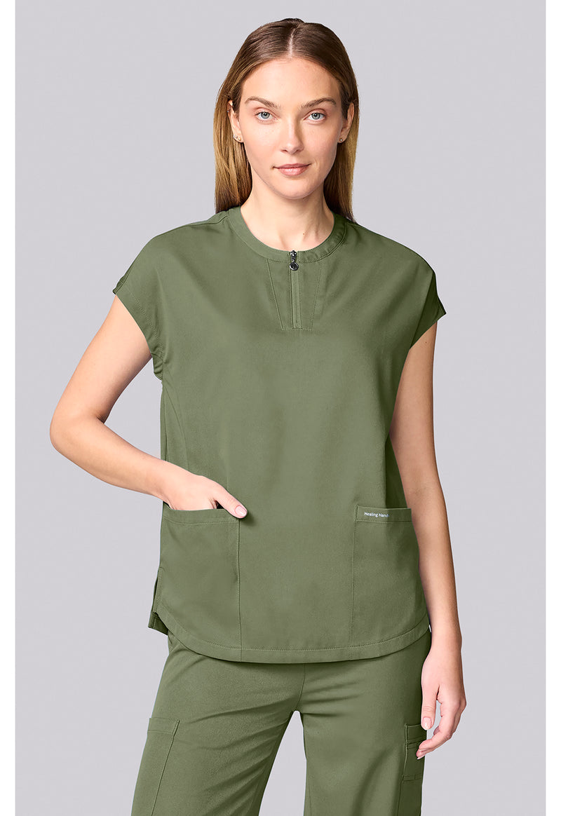 Olive - Dolman Top