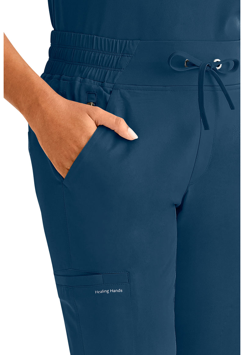 Caribbean - Women's Rhea Jogger Scrub Pants – Petite (View 2)
