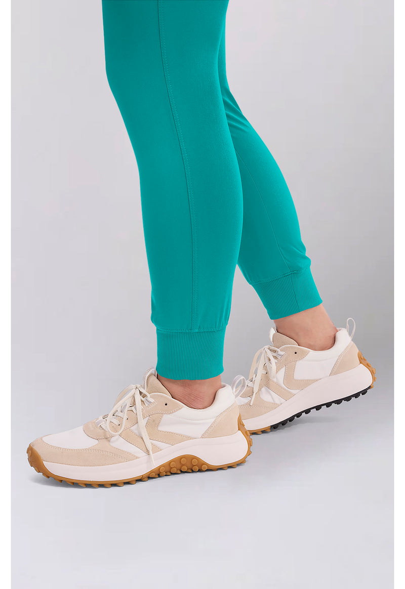TEAL - Women's Rhea Jogger Scrub Pants – Petite (View 3)