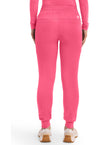 Carnation Pink - Healing Hands Works Women Scrub Pants - Back View