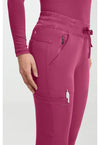 Cherry Wine - Women's Rhea Jogger Scrub Pants – Regular (View 2)