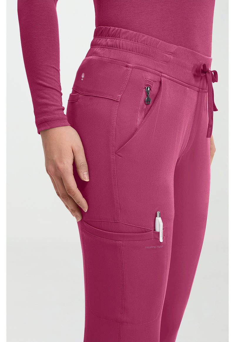Cherry Wine - Women's Rhea Jogger Scrub Pants – Regular (View 2)