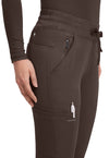 Dark Chocolate - Women's Rhea Jogger Scrub Pants – Regular (View 2)