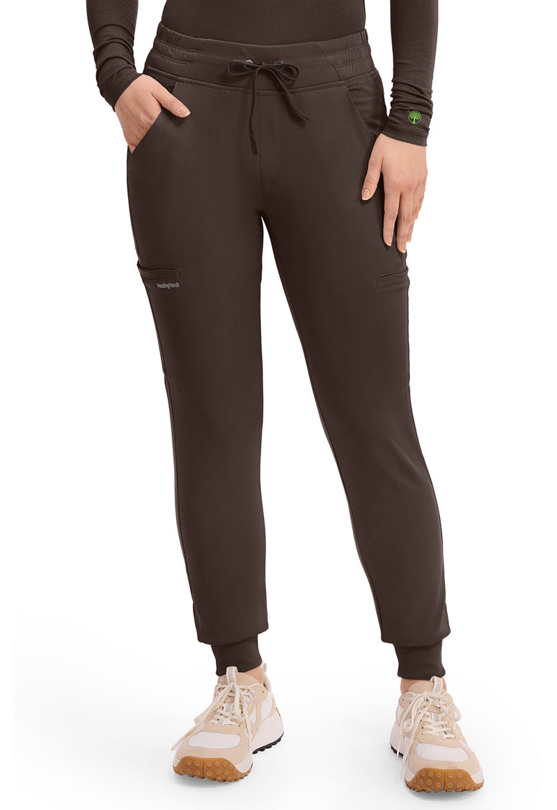Dark Chocolate - Women's Rhea Jogger Scrub Pants