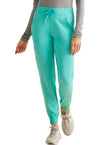 Ocean Breeze - Healing Hands Works Women Scrub Pants - Front View