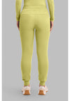 Retro Lime - Women's Rhea Jogger Scrub Pants – Regular (View 2)