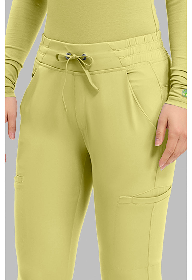 Retro Lime - Women's Rhea Jogger Scrub Pants – Regular (View 4)