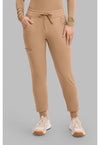 Sand Dunes - Healing Hands Works Women Scrub Pants - Front View