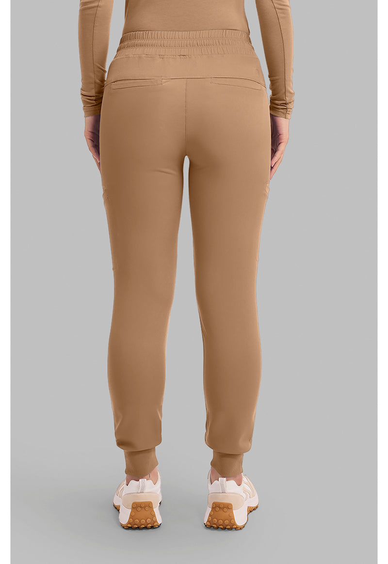 Sand Dunes - Healing Hands Works Women Scrub Pants - Back View