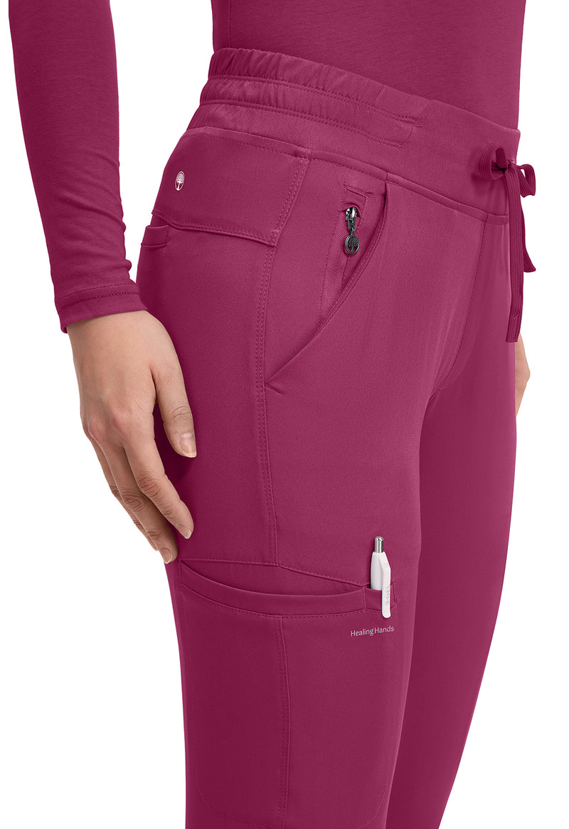 Wine - Women's Rhea Jogger Scrub Pants – Regular (View 2)
