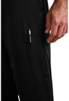 black - Rafael Men's Mid Rise Zip Fly Jogger (View 3)