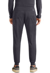 pewter - Rafael Men's Mid Rise Zip Fly Jogger (Back)