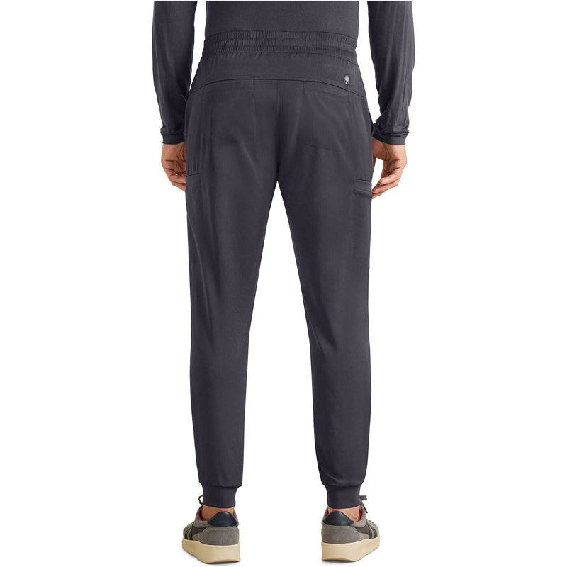 pewter - Rafael Men's Mid Rise Zip Fly Jogger