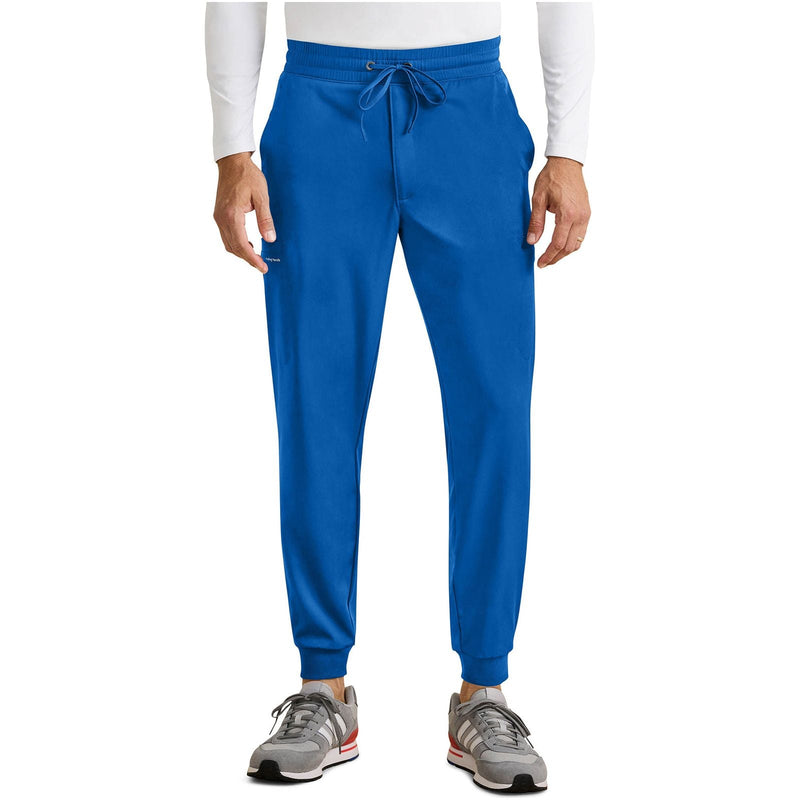 royal - Rafael Men's Mid Rise Zip Fly Jogger