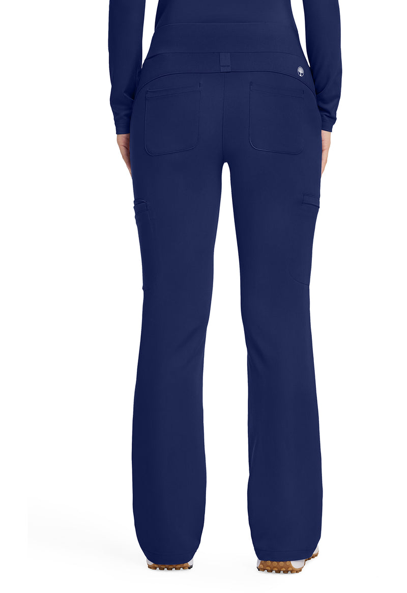 Navy - High Waist Pant – Petite (Back)