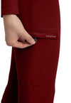 Garnet Red - High Waist Pant – Regular (View 3)
