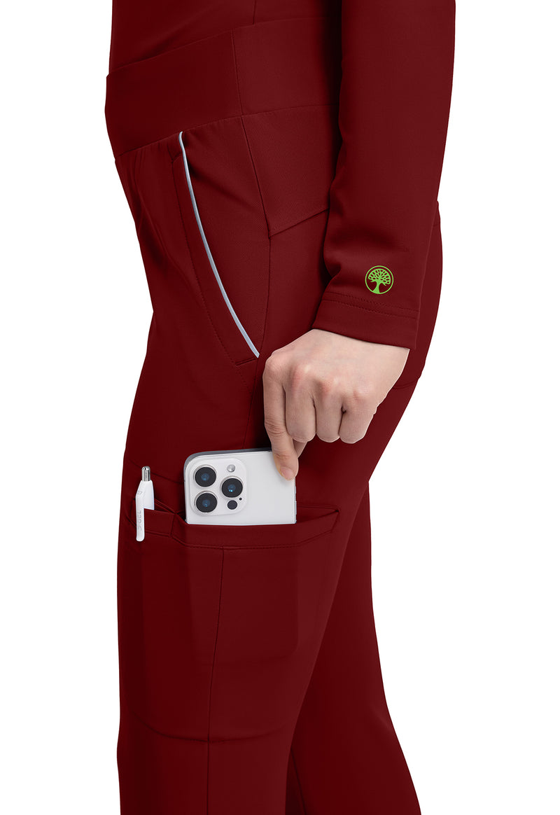 Garnet Red - High Waist Pant – Regular (View 4)