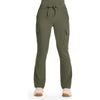 olive - Women's 6-Pocket Straight Leg Pant