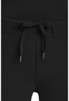 Black - Women's 6-Pocket Flare Leg Scrub Pants (View 2)