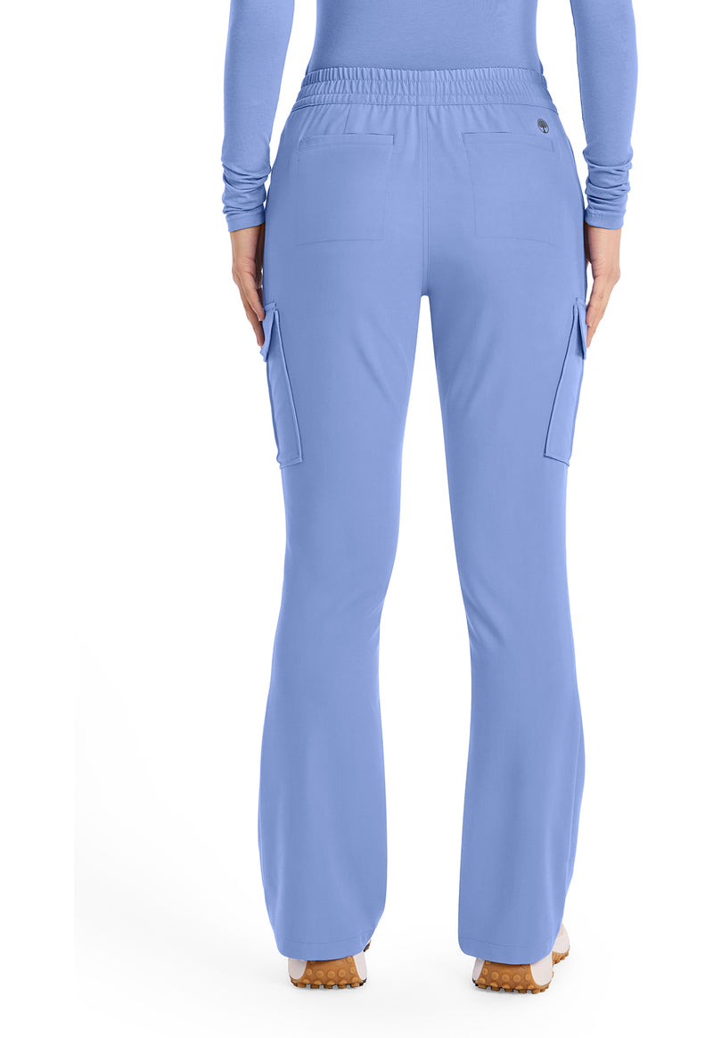 CEIL - Healing Hands Quest Women Scrub Pants - Back View