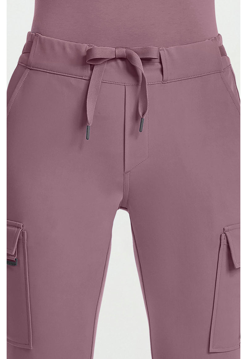 Elderberry - Women's 6-Pocket Flare Leg Scrub Pants (View 2)