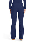 Navy - Healing Hands Quest Women Scrub Pants - Back View