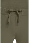 Olive - Women's 6-Pocket Flare Leg Scrub Pants (View 2)