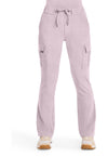 Pink Pearl - Healing Hands Quest Women Scrub Pants - Front View