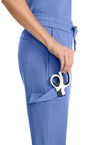 CEIL - Women's Mid Rise Drawstring Straight Leg – Petite (View 3)