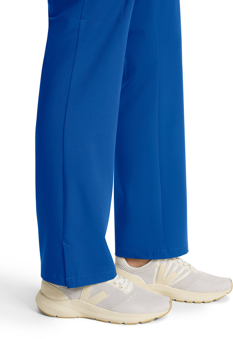 Royal - Women's Mid Rise Drawstring Straight Leg – Petite (View 4)