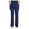 navy - Mid Rise Drawstring Straight Leg
