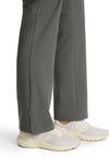 Pewter - Women's Mid Rise Drawstring Straight Leg – Tall (View 4)