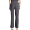 pewter - Mid Rise Drawstring Straight Leg