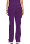 Eggplant - Healing Hands Quest Women Scrub Pants - Back View