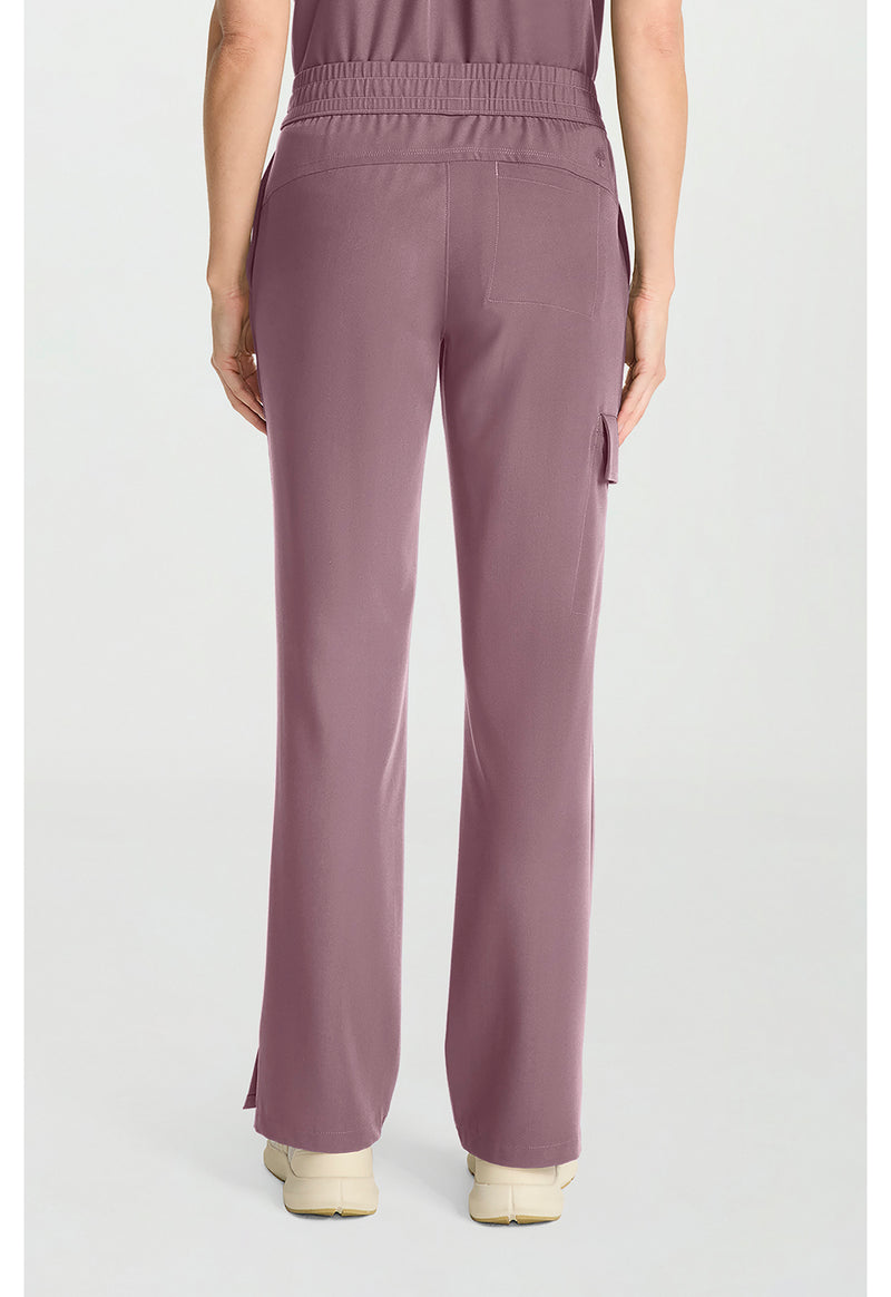 Elderberry - Healing Hands Quest Women Scrub Pants - Back View
