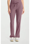Elderberry - Women's Mid Rise Drawstring Straight Leg