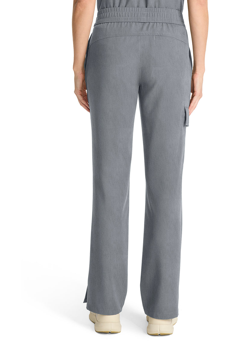 Heather Ash - Healing Hands Quest Women Scrub Pants - Back View