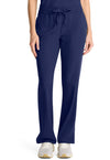 Navy - Healing Hands Quest Women Scrub Pants - Front View