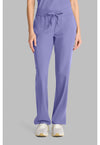 Persian Violet - Healing Hands Quest Women Scrub Pants - Front View