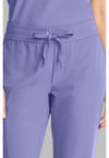 Persian Violet - Women's Mid Rise Drawstring Straight Leg – Regular (View 2)