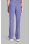 Persian Violet - Healing Hands Quest Women Scrub Pants - Back View